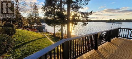 44 Lake View Road, Verner, ON - Outdoor With Body Of Water With Balcony With View