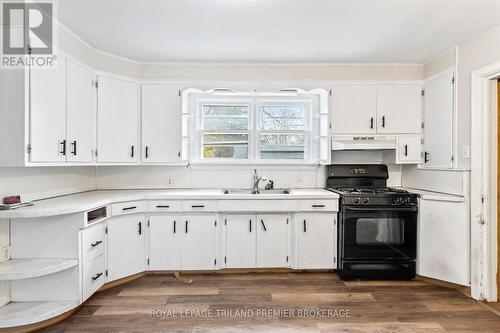 46 High Street W, Strathroy-Caradoc (Sw), ON - Indoor Photo Showing Kitchen With Double Sink