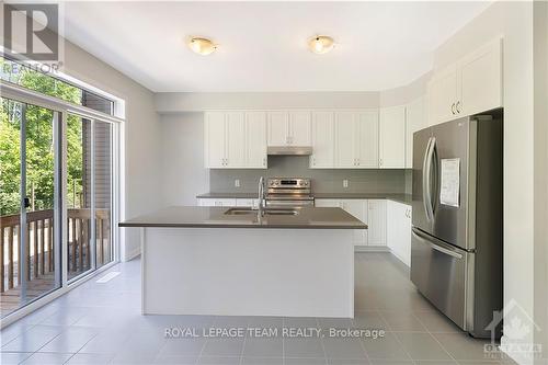 331 Elsie Macgill Walk, Ottawa, ON - Indoor Photo Showing Kitchen With Double Sink