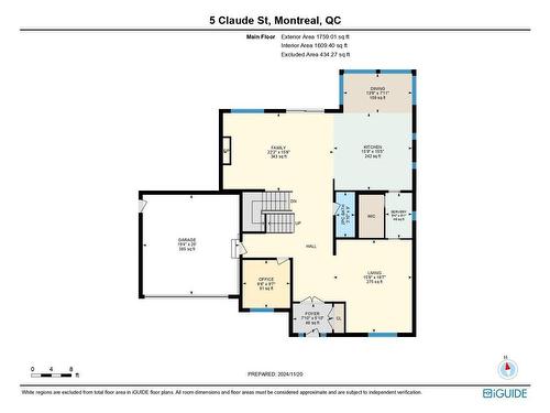 Plan (croquis) - 5 Claude Street, Beaconsfield, QC - Other