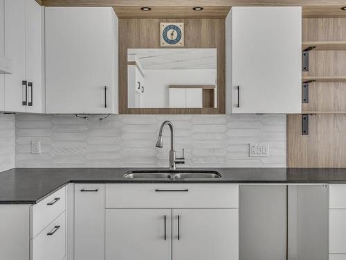 Cuisine - 20 Rue Guenette, Lévis (Desjardins), QC - Indoor Photo Showing Kitchen With Double Sink