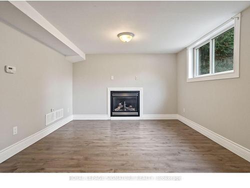 Lower-844 Charisma Cres, Oshawa, ON - Indoor With Fireplace