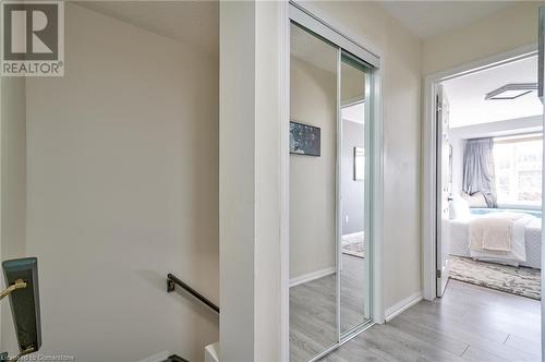 Corridor featuring light wood-type flooring - 1145 Riddell Crescent, Hamilton, ON - Indoor