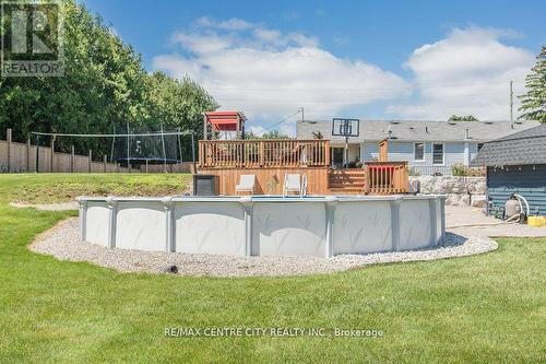 161 Fairview Avenue, St. Thomas, ON - Outdoor With Above Ground Pool