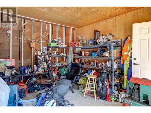 3035 Pleasant Valley Road, Armstrong, BC - Indoor With Storage