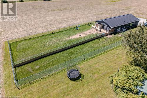 Two fenced areas at kennel - 631 Hillcrest Road, Simcoe, ON 