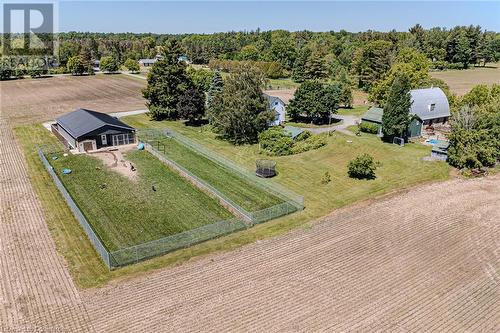 Fenced areas at kennel - 631 Hillcrest Road, Simcoe, ON 