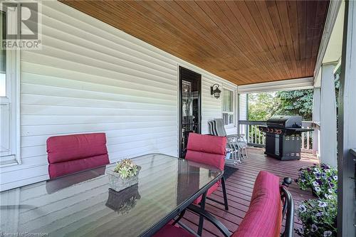 Cozy covered front porch - 631 Hillcrest Road, Simcoe, ON 