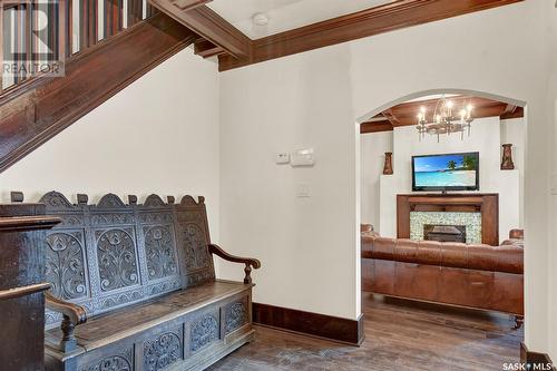 2147 Angus Street, Regina, SK - Indoor Photo Showing Other Room With Fireplace