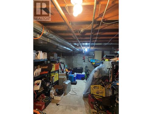 1950 First Avenue, Rossland, BC - Indoor Photo Showing Basement