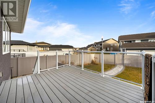 4134 Green Olive Way E, Regina, SK - Outdoor With Deck Patio Veranda With Exterior