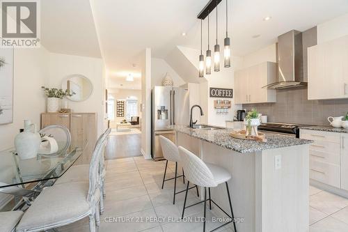 21 Graywardine Lane, Ajax, ON - Indoor Photo Showing Kitchen With Upgraded Kitchen