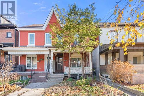 415 Concord Avenue, Toronto, ON - Outdoor With Deck Patio Veranda With Facade