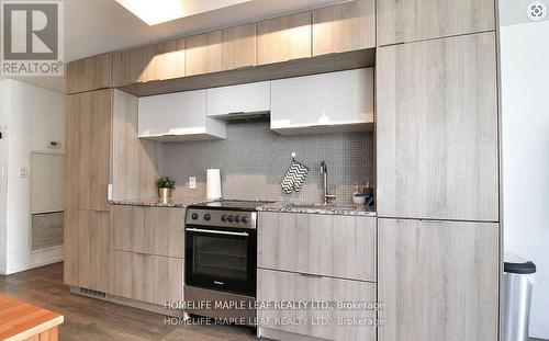 509 - 159 Dundas Street E, Toronto, ON - Indoor Photo Showing Kitchen With Upgraded Kitchen