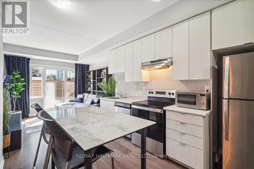 108 - 5155 Sheppard Avenue E, Toronto, ON - Indoor Photo Showing Kitchen With Stainless Steel Kitchen With Upgraded Kitchen