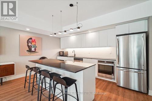 108 - 5155 Sheppard Avenue E, Toronto, ON - Indoor Photo Showing Kitchen With Stainless Steel Kitchen With Upgraded Kitchen