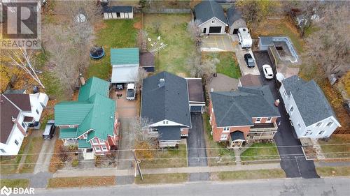 Birds eye view of property - 206 Mary Street, Orillia, ON 