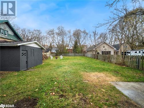 View of yard - 206 Mary Street, Orillia, ON 