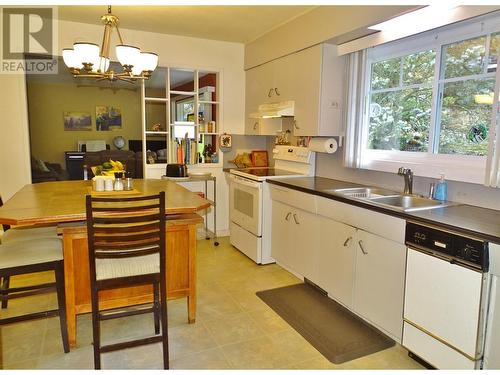 2057 Cook Avenue, Rossland, BC - Indoor Photo Showing Kitchen With Double Sink