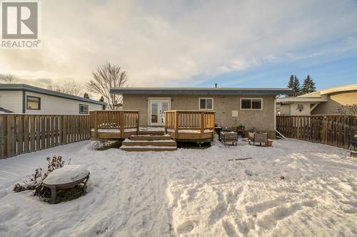 418 Freeman Street, Prince George, BC - Outdoor With Deck Patio Veranda With Exterior