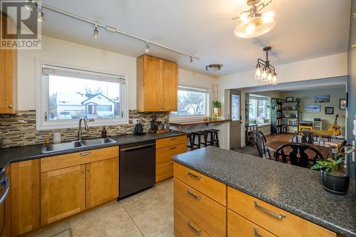 418 Freeman Street, Prince George, BC - Indoor Photo Showing Kitchen With Double Sink