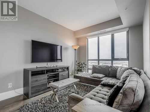 1102 - 45 Yorkland Boulevard, Brampton, ON - Indoor Photo Showing Living Room