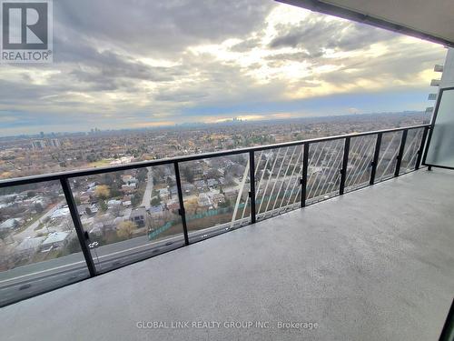 3502 - 95 Mcmahon Drive, Toronto, ON - Outdoor With Balcony With View