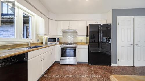 15 Bayside Court W, London, ON - Indoor Photo Showing Kitchen With Double Sink