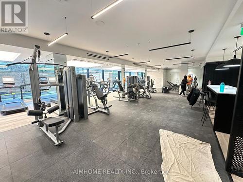 610 - 117 Broadway Avenue, Toronto, ON - Indoor Photo Showing Gym Room