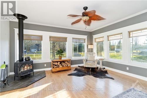 2081 Franche Road, The Nation, ON - Indoor Photo Showing Other Room With Fireplace