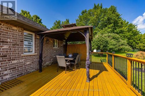 52 James Avenue, Tillsonburg, ON - Outdoor With Deck Patio Veranda With Exterior