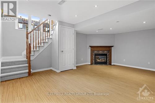 139 Romina Street, Ottawa, ON - Indoor With Fireplace