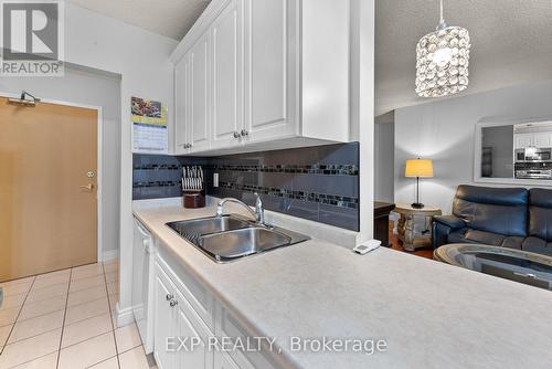 309 - 6390 Huggins Street, Niagara Falls, ON - Indoor Photo Showing Kitchen With Double Sink