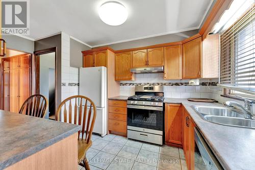 113 Green Road, Hamilton, ON - Indoor Photo Showing Kitchen With Double Sink