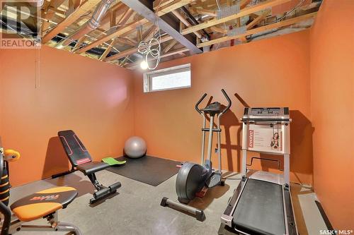 49 Qu'Appelle Crescent, Balgonie, SK - Indoor Photo Showing Gym Room