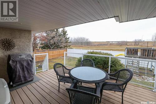 49 Qu'Appelle Crescent, Balgonie, SK - Outdoor With Deck Patio Veranda With Exterior