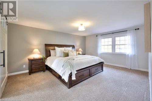 View of carpeted bedroom - 147 Dalewood Drive, Kitchener, ON 