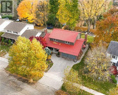 Drone / aerial view - 147 Dalewood Drive, Kitchener, ON 