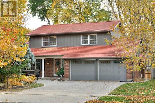 View of front property with a garage - 147 Dalewood Drive, Kitchener, ON 