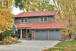 View of front property with a garage - 