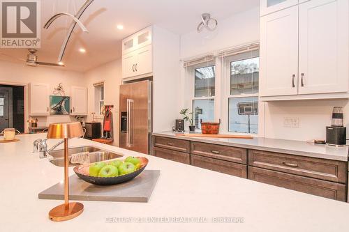 257 Carlisle Avenue, Peterborough (Ashburnham), ON - Indoor Photo Showing Kitchen With Double Sink