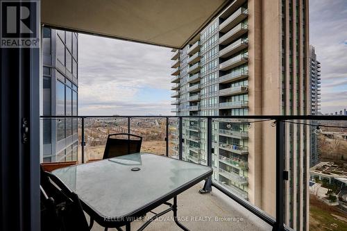 1605 - 10 Park Lawn Road, Toronto, ON - Outdoor With Balcony With Exterior