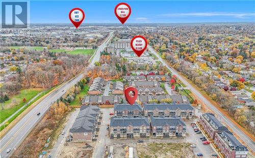 Drone / aerial view - 677 Park Road N Unit# 147, Brantford, ON 