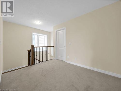 Unfurnished room featuring carpet - 126 Broadacre Drive, Kitchener, ON 