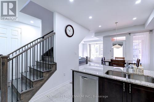 163 Keppel Circle, Brampton, ON - Indoor Photo Showing Kitchen With Double Sink