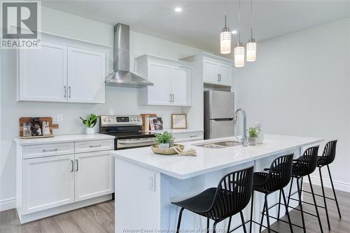 514 Water Road, Amherstburg, ON - Indoor Photo Showing Kitchen With Double Sink