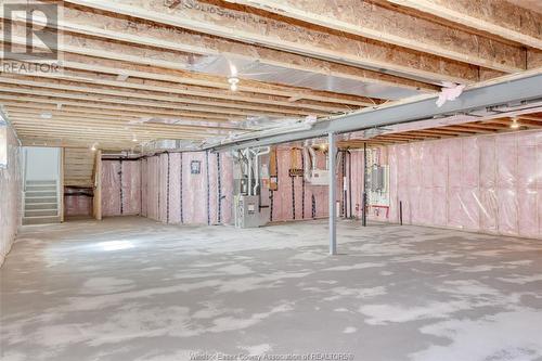 514 Water Road, Amherstburg, ON - Indoor Photo Showing Basement