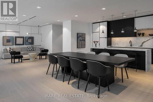 3304 - 36 Zorra Street, Toronto, ON - Indoor Photo Showing Dining Room