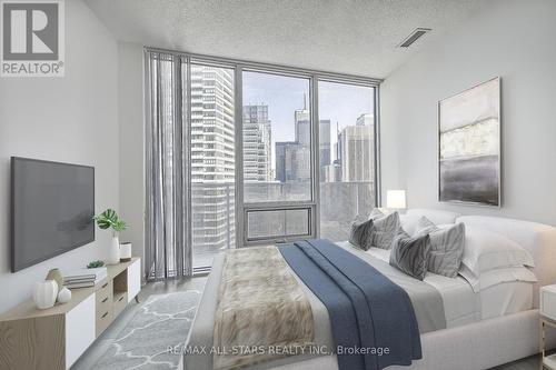 2803 - 100 Harbour Street, Toronto, ON - Indoor Photo Showing Bedroom