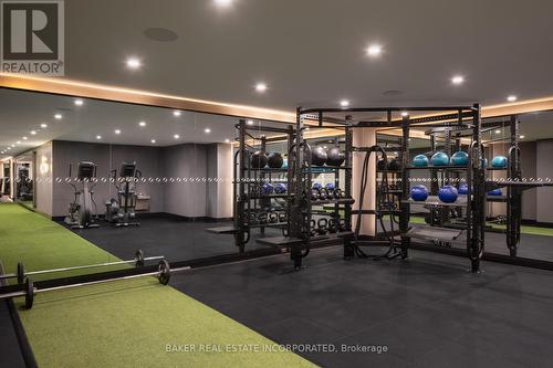 412 - 151 Mill Street, Toronto, ON - Indoor Photo Showing Gym Room